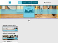 Amann Construction website screenshot