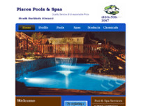 Pisces Pools website screenshot