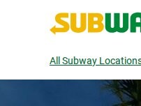 Website Screenshot Subway