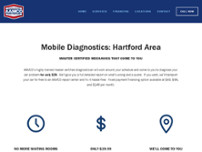 AAMCO Mobile Diagnostics website screenshot