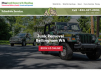 JDog Junk Removal and Hauling - Bellingham website screenshot