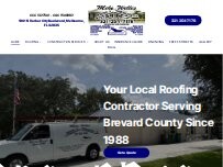 Website Screenshot Mike Willis Roofing & Construction LLC