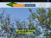 Brasil & Brazil Restaurant website screenshot