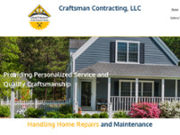 Craftsman Contracting, LLC - Handyman Services website screenshot