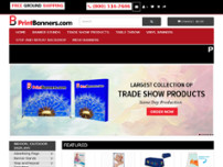 PrintBanners.com - Same Day Printing website screenshot