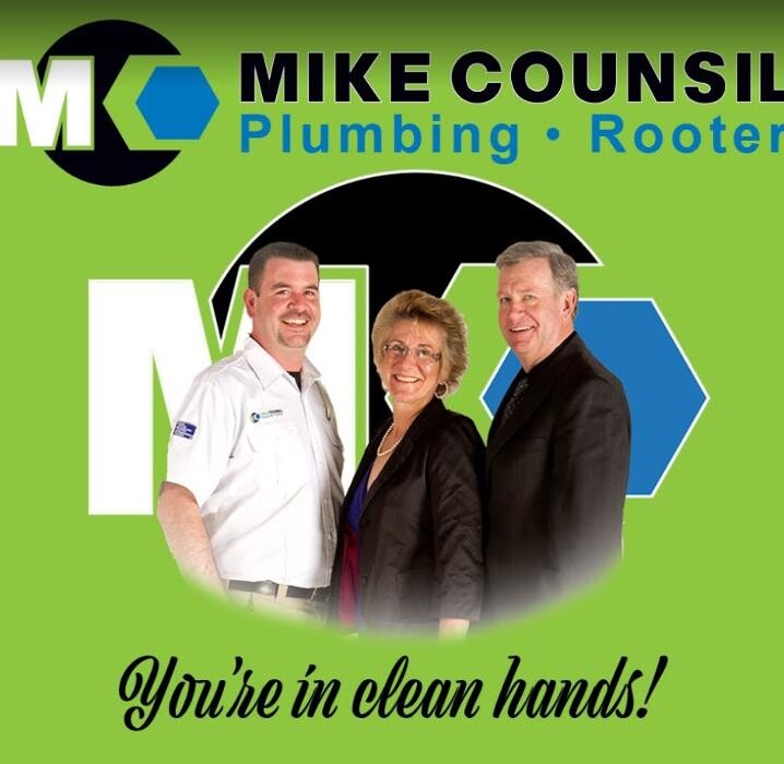 Mike Counsil Plumbing and Rooter Logo