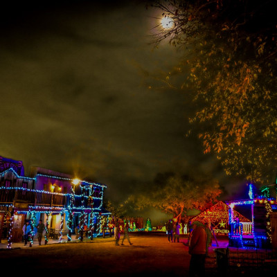 Images Old West Christmas Light Fest