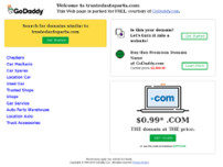 Trusted Auto Parts website screenshot