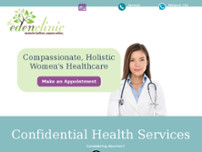 Screenshot for http://www.edenclinic.tv