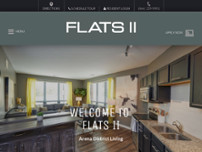 Flats II website screenshot