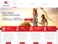 Screenshot for http://www.freedominsurancellc.com