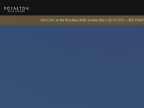 Royalton Park Avenue website screenshot