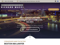 Law Offices of Richard Mucci website screenshot