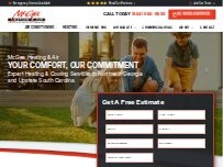 Website McGee Heating & Air Inc.