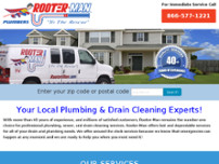 Rooter-Man website screenshot