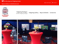 Elite Tailgate Company website screenshot