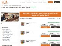 Website Screenshot Gilroy Self Storage Depot