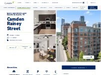 Website Screenshot Camden Rainey Street Apartments