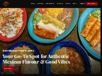 Website Screenshot Los Mariachis Mexican Restaurant