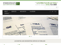 Screenshot for http://www.friedmanaccounting.com