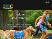 Screenshot for http://www.indianadogfence.com