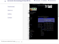 Accurate Accounting website screenshot