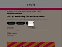 Website Screenshot Benefit Cosmetics BrowBar