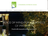 EVERSPRING SYNTHETIC GRASS website screenshot