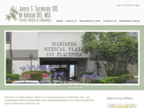 Newport Root Canal website screenshot
