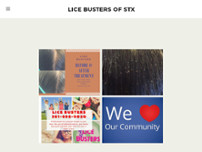 Lice Busters of STX website screenshot