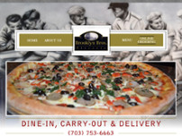 Brooklyn Bros Pizzeria website screenshot