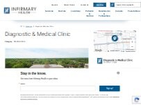 Website Screenshot Diagnostic and Medical Clinic | Thomasville