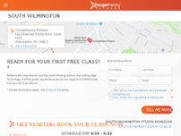 Screenshot for https://southwilmington.orangetheoryfitness.com/
