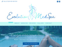 Screenshot for https://evolutionmedspali.com