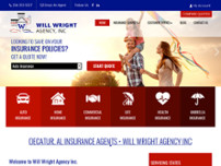 Screenshot for http://www.willwrightagency.com
