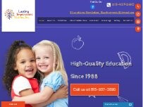 Website Screenshot Lasting Impressions Vision Inc.