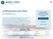Johnson/Turner Legal website screenshot