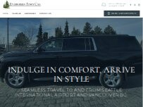 Website Screenshot Evergreen Town Car Usa