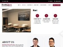 Website Screenshot HealthQuest Physical Therapy - Novi
