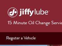 Website Screenshot Jiffy Lube