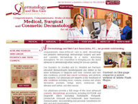 Screenshot for http://www.dermandskincare.com