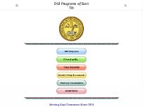 Website Screenshot DUI Programs of East Tennessee