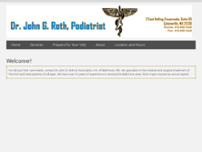 Screenshot for http://www.rothpodiatry.com