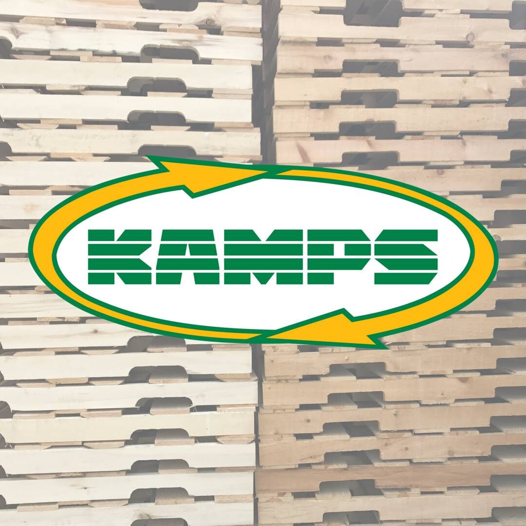 Kamps Pallets Inc. Indianapolis Logo