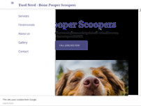 Turd Nerd - Boise Pooper Scoopers website screenshot