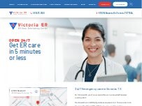 Website Screenshot Victoria ER