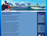 Double D Charters website screenshot