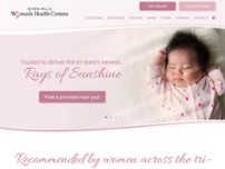 Screenshot for https://womenshealthcenters.com/