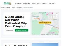 Website Screenshot Quick Quack Car Wash