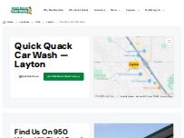 Website Screenshot Quick Quack Car Wash